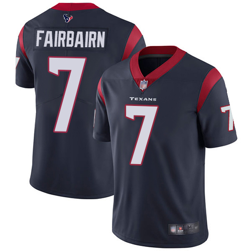 Houston Texans Limited Navy Blue Men Ka imi Fairbairn Home Jersey NFL Football #7 Vapor Untouchable->youth nfl jersey->Youth Jersey